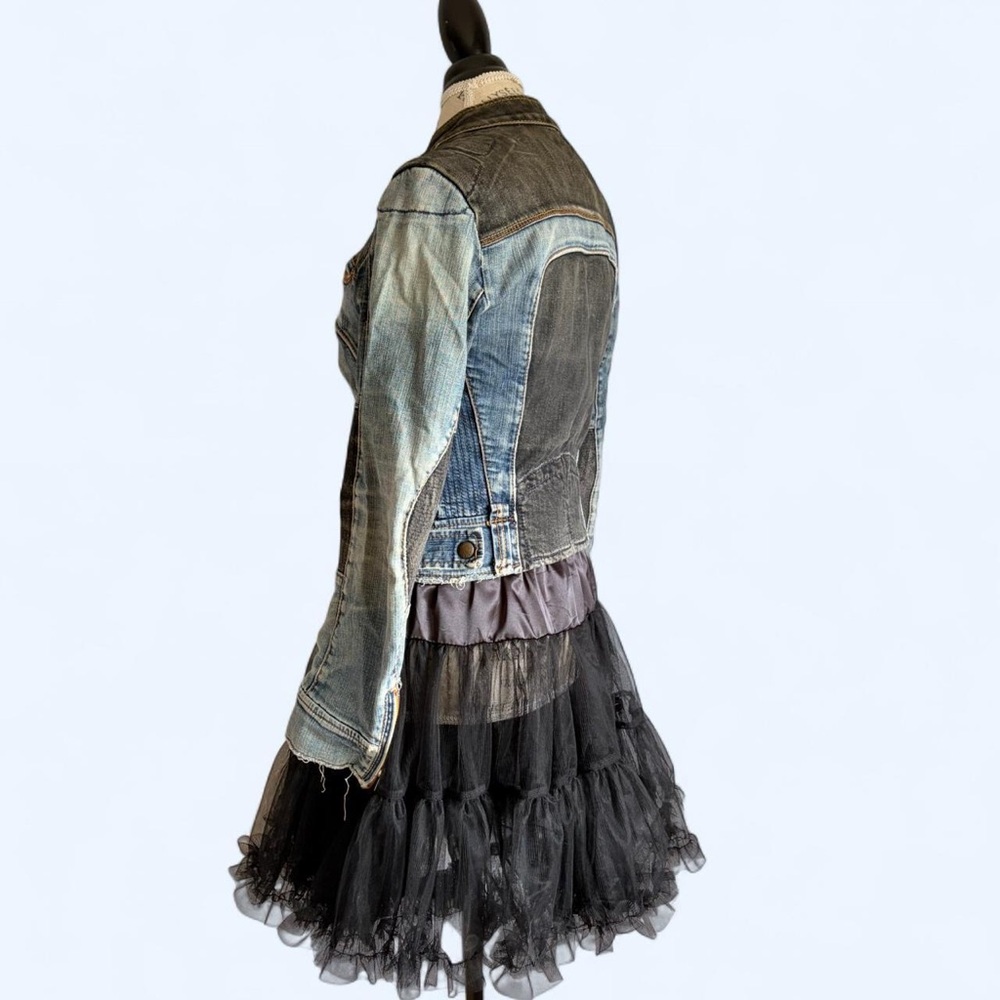 Vintage Distressed Miss Sixty biker jacket - Picture 4 of 9